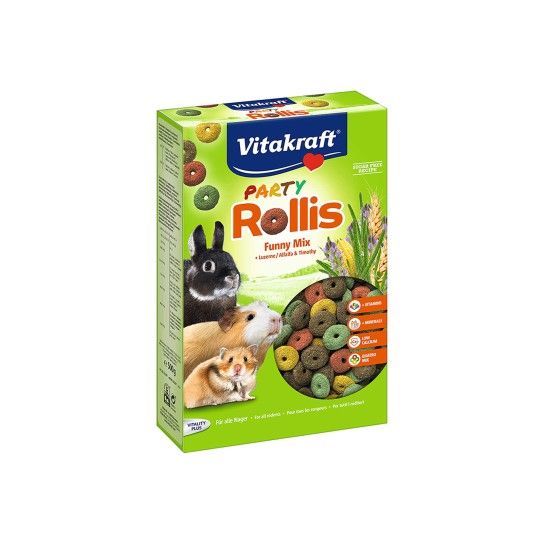 PARTY ROLLIS ROEDORES 500GR