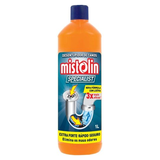 DESENTUPIDOR CANOS LQUIDO MISTOLIN 1LT
