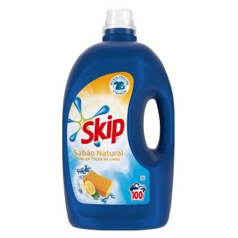 DETERGENTE ROUPA LQUIDO SKIP SABO NATURAL 100DS