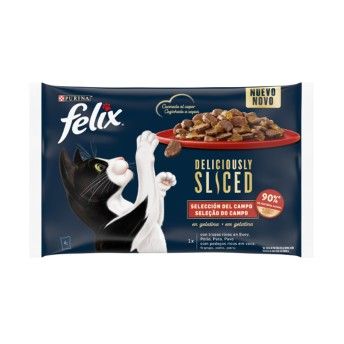 FELIX DELICIOUSLY CAMPO 4 X 80GR