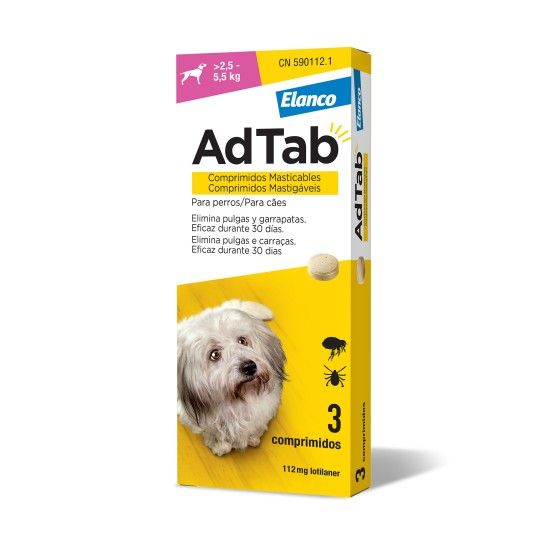 ADTAB CAO 112,5MG 2,5-5,5KG 3C