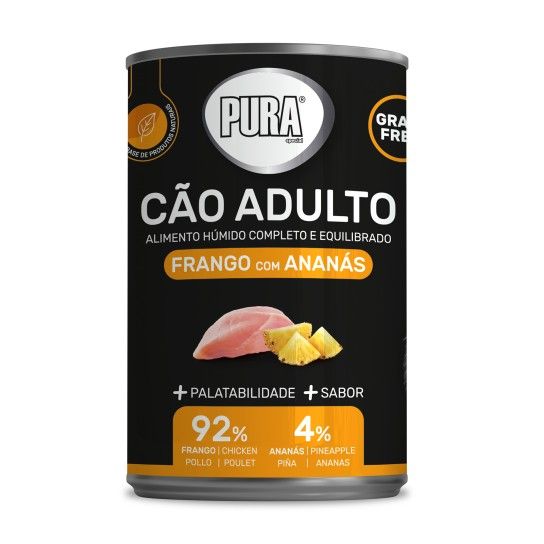 ALIMENTO HMIDO CO FRANGO & ANANS 400GR