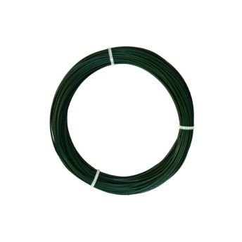 ARAME PLASTIFICADO VERDE 1,6MMX50MT