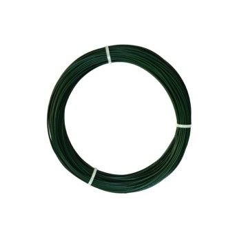 ARAME PLASTIFICADO VERDE 1,6MMX100MT