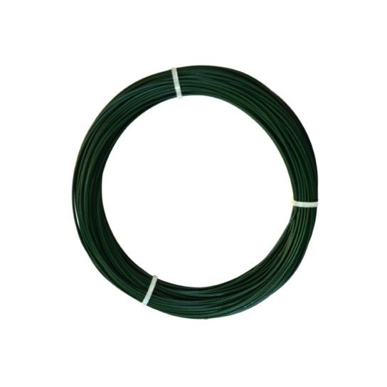 ARAME PLASTIFICADO VERDE 2,4MMX100MT