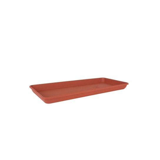 PRATO RECTANGULAR GRANDE 60X4,3 PVC TERRACOTA