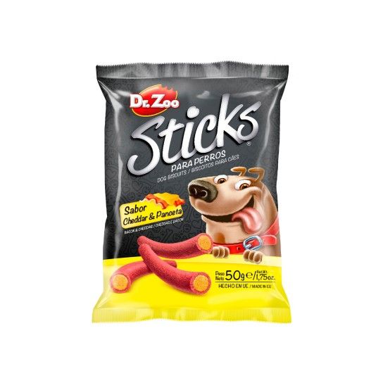 SNACK CO STICKS BACON E CHEDDAR 50GR