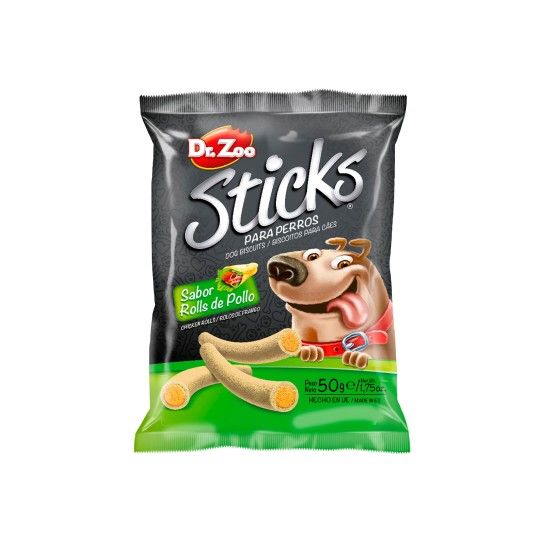 SNACK CO STICKS ROLOS FRANGO 50GR