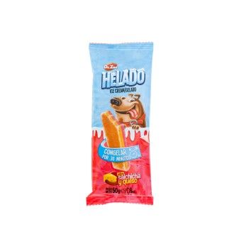 SNACK CÃO GELADO SALSICHA E QUEIJO 50GR SNACK CÃO GELADO SALSICHA E QUEIJO 50GR