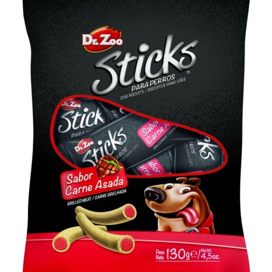 SNACK CO STICKS CARNE ASSADA 130GR