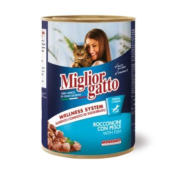 MIGLIOR GATO HUM PED PEIXE 405G MIGLIOR GATO HUM PED PEIXE 405G