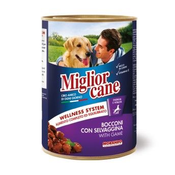 MIGLIOR CÃO HUM PEDAÇOS CARNE CAÇA 405G MIGLIOR CÃO HUM PEDAÇOS CARNE CAÇA 405G