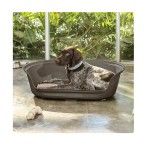 CAMA P/CAO OVAL MOCA