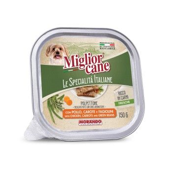 MIGLIOR SPECIAL CÃO HUM PATÉ FRANGO/CENOURA/ERVAS 150GR MIGLIOR SPECIAL CÃO HUM PATÉ FRANGO/CENOURA/ERVAS 150GR