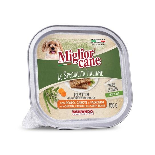 MIGLIOR SPECIAL CÃO HUM PATÉ FRANGO/CENOURA/ERVAS 150GR MIGLIOR SPECIAL CÃO HUM PATÉ FRANGO/CENOURA/ERVAS 150GR