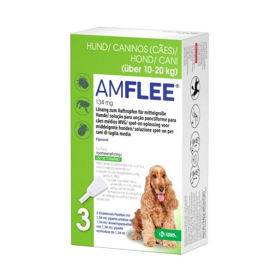 AMFLEE SPOT ON CAO 134MG 3 PIPETAS AMFLEE SPOT ON CAO 134MG 3 PIPETAS