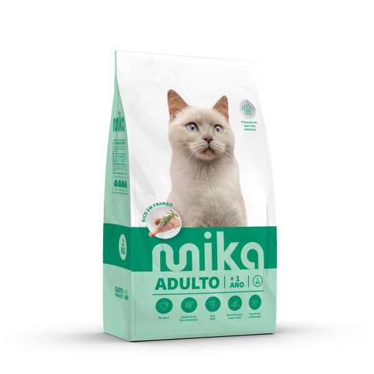 ALIMENTO SECO GATO ADULTO  MIKA 2KG ALIMENTO SECO GATO ADULTO  MIKA 2KG