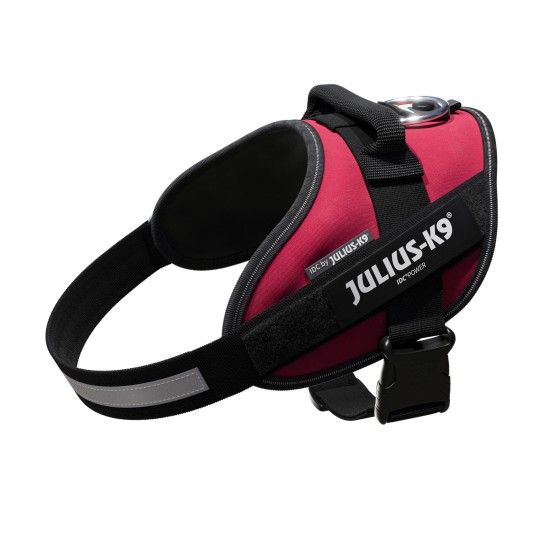 PEITORAL JULIUS K9 TAM 0 VERMELHO