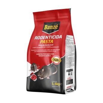 RATICIDA BANZ  PASTA DUO BROMADIOLONA + DIFENACUME 150GR