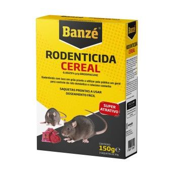 RATICIDA BANZ CEREAL BRODIFACUME 150GR